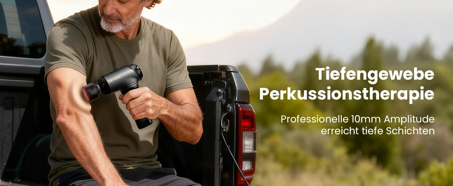 Масажер для тіла BOB AND BRAD T2 Ultra з підігрівом та терапією червоного світла. Професійний масажер глибоких тканин для спортсменів. Портативний масажер для відновлення м'язів. Подарунок для чоловіків та жінок.