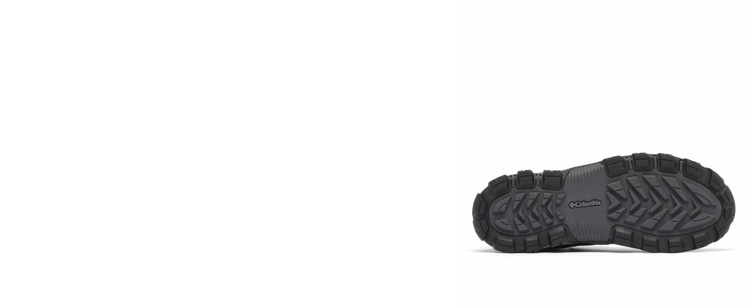 Чоловічі трекінгові черевики Columbia Transverse™ Hike Waterproof, 42 EU, Black Mountain Red