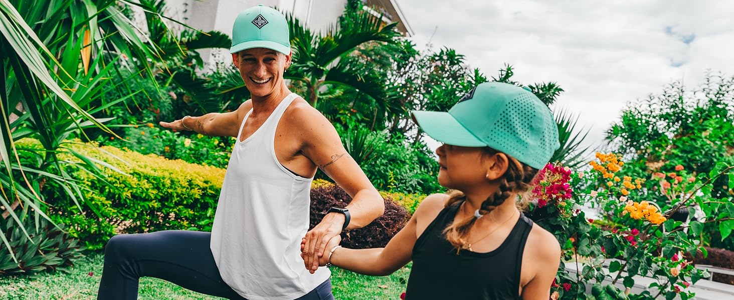 Набір бейсболок Soulbuddy для батька та сина (2 шт) — сімейна кепка Snapback для чоловіків та дітей, сіро-блакитний колір