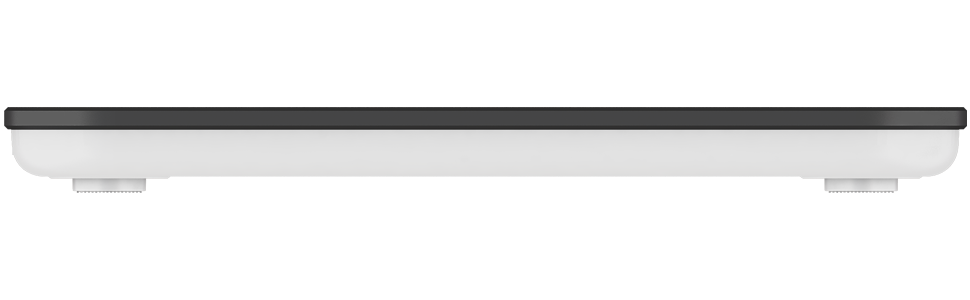 Вага Belko для вимірювання жиру в тілі Smart з Bluetooth® та додатком для вимірювання жиру, ІМТ, ваги, м'язової маси, води, білка, BMR та іншого, чорна