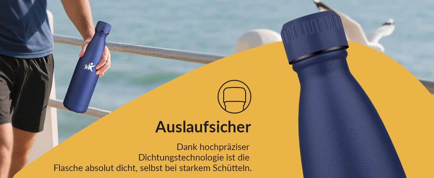 Фляга спортивна з нержавіючої сталі 750 мл - термофляга, без BPA, витримує CO2, для фітнесу, велоспорту, армійсько-зелена