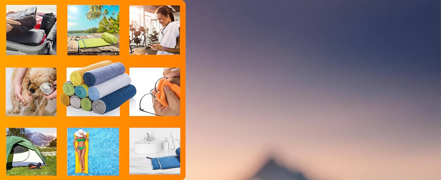 LightDry® Original Мікрофіброве спортивне рушник - туристичне рушник для рюкзака, спортивне та фітнес рушник для плавання. Швидковисихаюче, антибактеріальне рушник 200 x 100 см Petrol