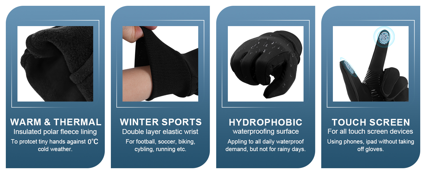 Дитячі зимові рукавички Softshell, водонепроникні, теплі спортивні рукавички для їзди на велосипеді та катання на конях, флісові рукавички для активного відпочинку, чорно-рожеві для хлопчиків та дівчаток L