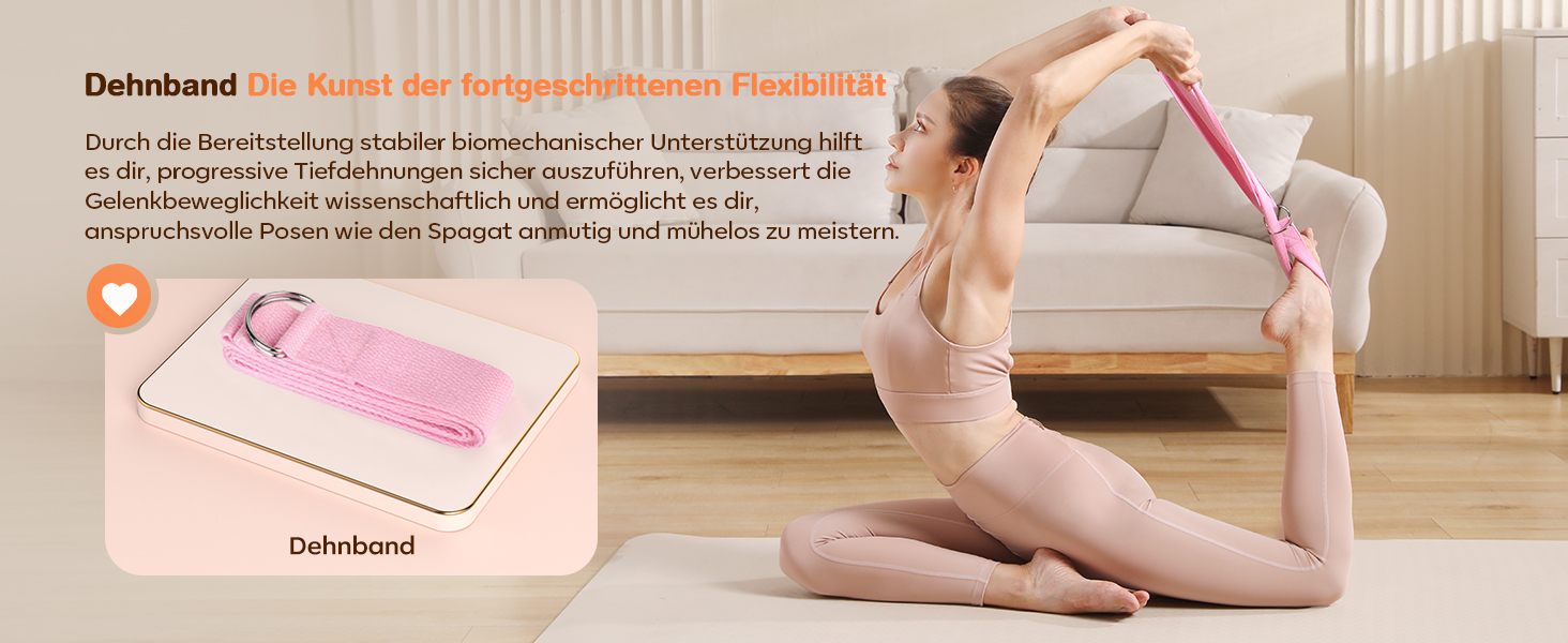 Набір для пілатесу 13 шт. для дому: кільце 13', м'яч 10' та еластичні стрічки. Комплект обладнання для пілатесу для жінок, початківців. Пілатес-стрічки та аксесуари (рожевий)