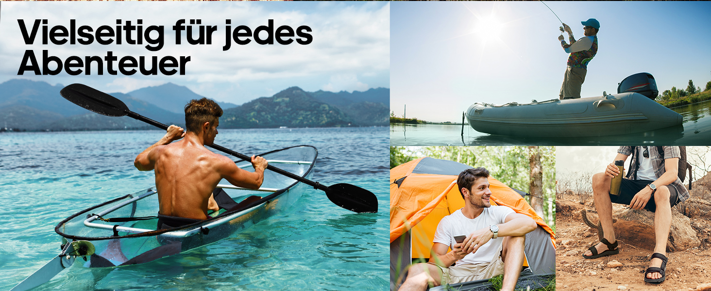 Чоловічі літні сандалії NORTIV 8 для туризму та спорту, Outdoor, пляжні сандалії, чорний колір, 45 EU