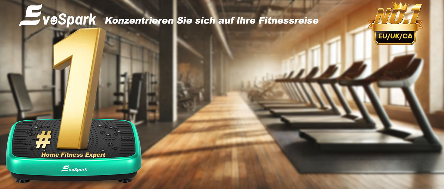 Платформа для вібраційного тренування EvoSpark - масажер для дому, для схуднення та загального оздоровлення, 450 LBS, зелений