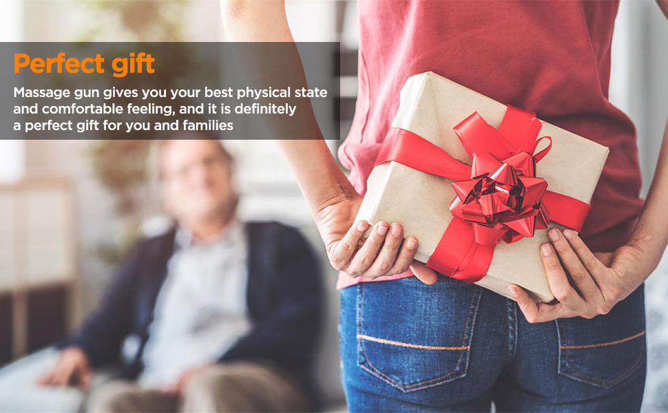 Масажер для м'язів: пістолет для масажу з 10 насадками, 30 швидкостей та LCD-екраном для розслаблення тіла, спини та плечей