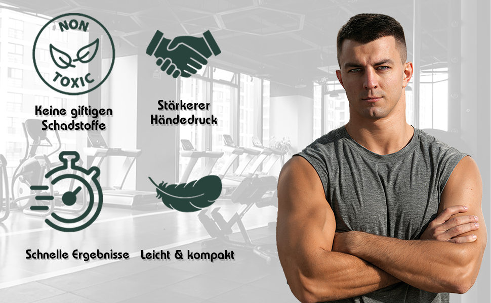Фітнес-тренажер для пальців Profi Fitness Handtrainer, регульований 5-60 кг, для зміцнення пальців та підсилення хвата, тренажер для підготовки передпліч, 2 шт. (зелений) + E-Book з вправами