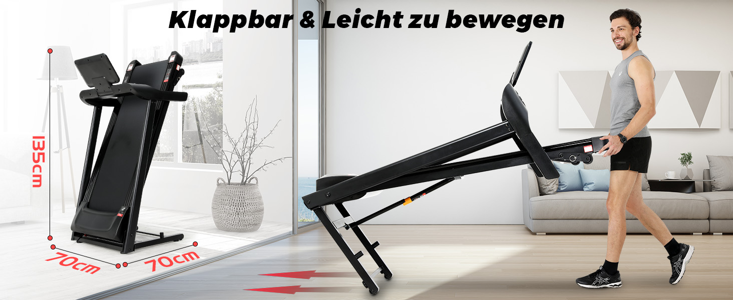 Бігова доріжка Novonova SY-T1507: 1-14 км/год, LED-дисплей, 12 програм, складаний