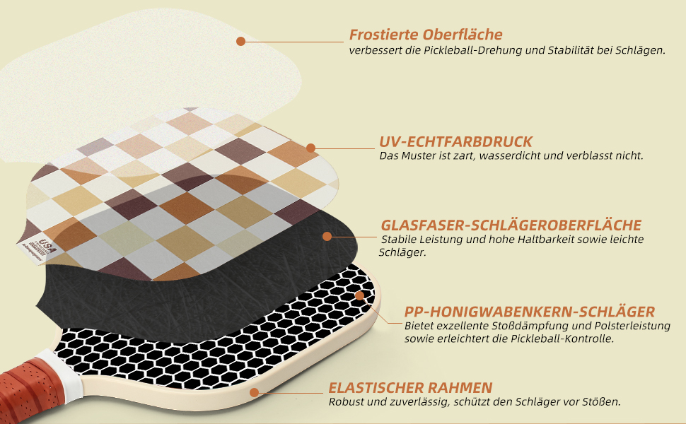 Набір для піклболу: ракетки (2 шт.), м'ячі (2 внутр., 2 зовн.), сумка | Графіт та скловолокно | Для початківців