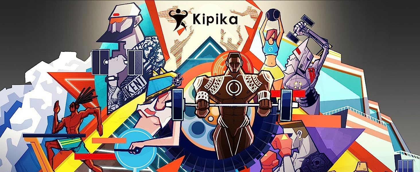 Турнік Kipika регульований багатофункціональний на стелі