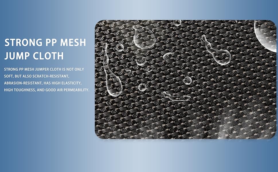 Трамплін для фітнесу 112 см: міні-трамплін для дому з регульованою ручкою та системою Bungee-Seil, до 150 кг