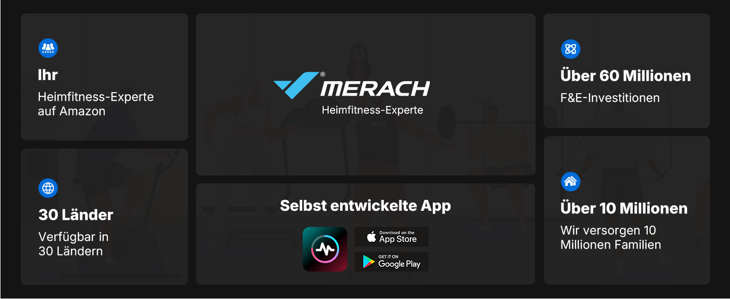 Гребний тренажер MERACH для дому з магнітним опором 60 кг, автоматичною регулюванням, LED-дисплеєм та подвійними дерев'яними рейками (R21)