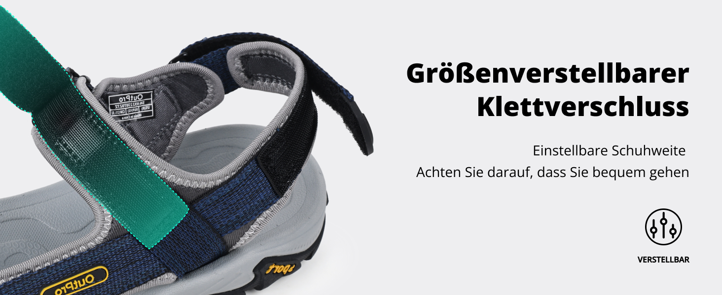 Чоловічі сандалі для пляжу, гір та трекінгу з текстильними ремінцями, водонепроникні, темно-сірі з помаранчевим, 47 EU