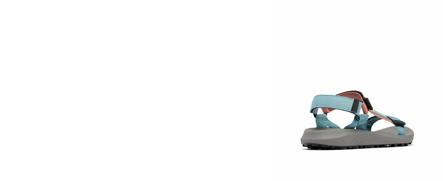 Чоловічі сандалії Columbia Globetrotter для спорту та відпочинку, 45 EU, Cloudburst Napa Green