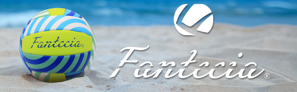 Волейбольний м'яч Fantecia, розмір 5. М'який волейбольний м'яч для пляжу, залу, басейну, парку. Підходить для тренувань, початківців, юнаків та дорослих.