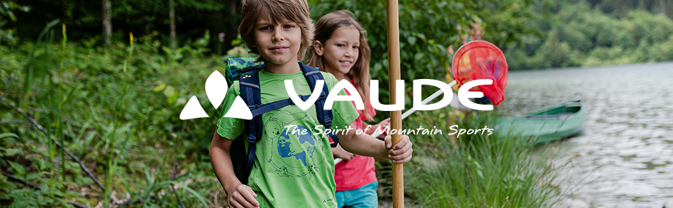 Дитячий рюкзак VAUDE Puck 10 л для хлопчиків і дівчаток, водонепроникний туристичний рюкзак із дощовиком і лупою, синій