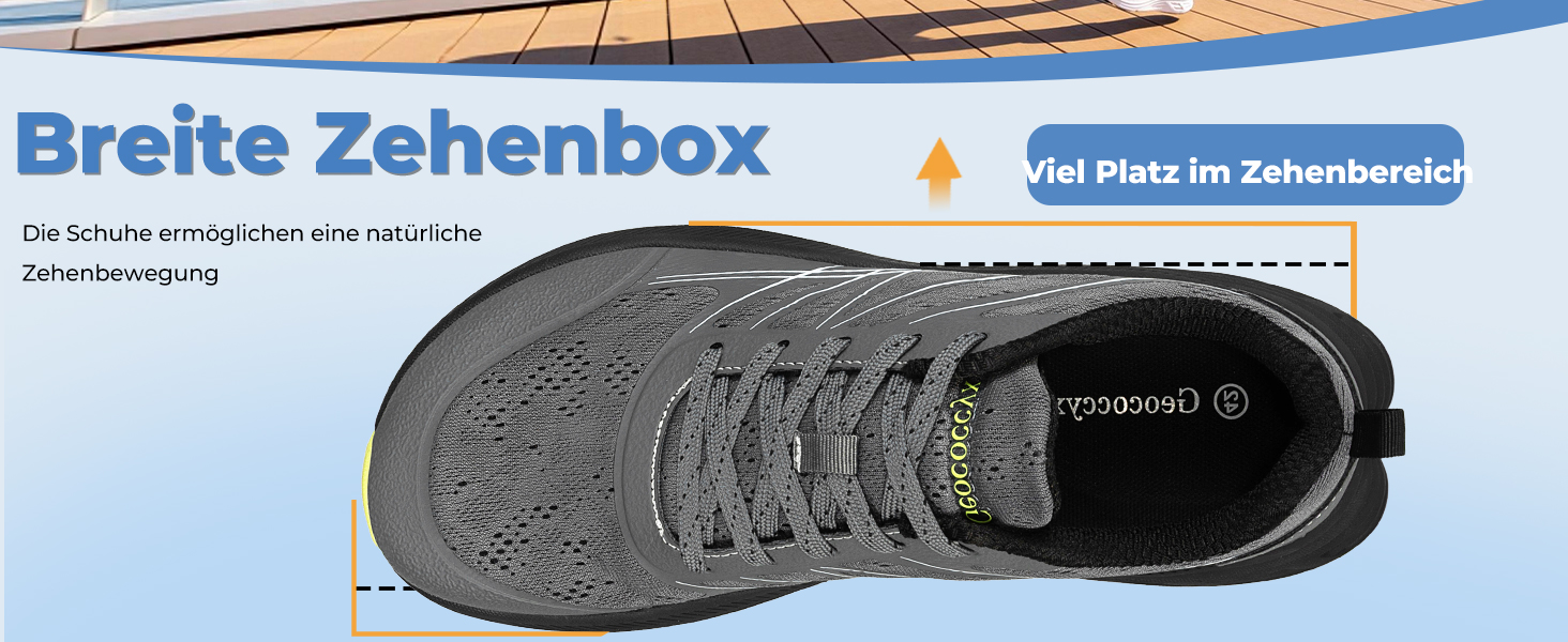 Чоловічі кросівки для бігу та ходьби Sportschuhe з широким носком, дихаючі, протиковзкі, помаранчеві, розмір 39-46 EU