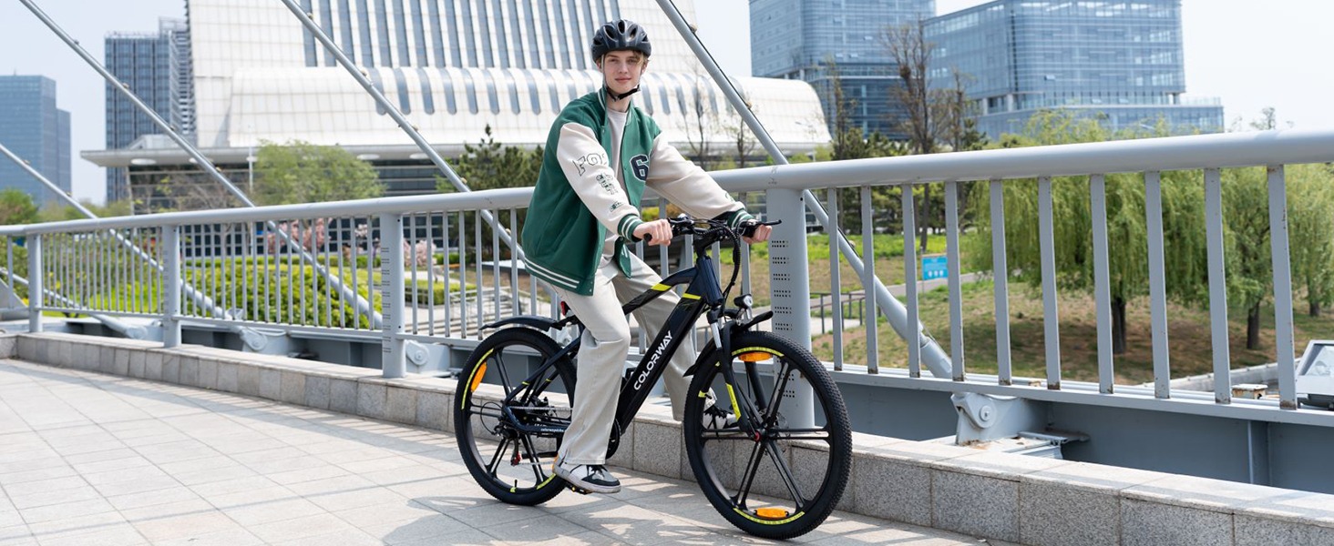 Акумулятор COLORWAY E-Bike 26 250Вт 36В 12Ач, 25км/год, 35-90км синій