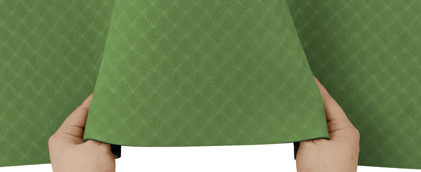 Килимок для йоги Narwhal TPE 190x80x0.6 см - антиковзаючий, для фітнесу, спорту та занять вдома