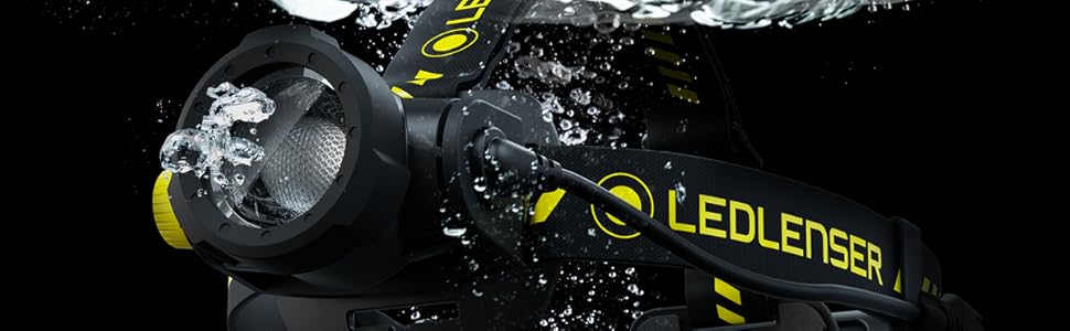 Ліхтар налобний Ledlenser H15R Work чорного кольору, універсальний розмір