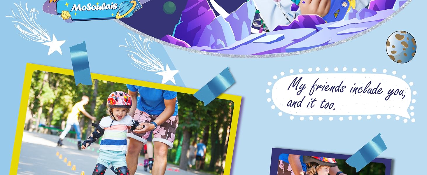 Дитячі ролики Kinder Rollschuhe для дівчаток та хлопчиків, ролики Єдиноріг/Морська русалка, світлові колеса, 4 розміри, регульовані, для початківців, подарунок на Новий рік/День народження (S(31~34), Колір: блакитний)