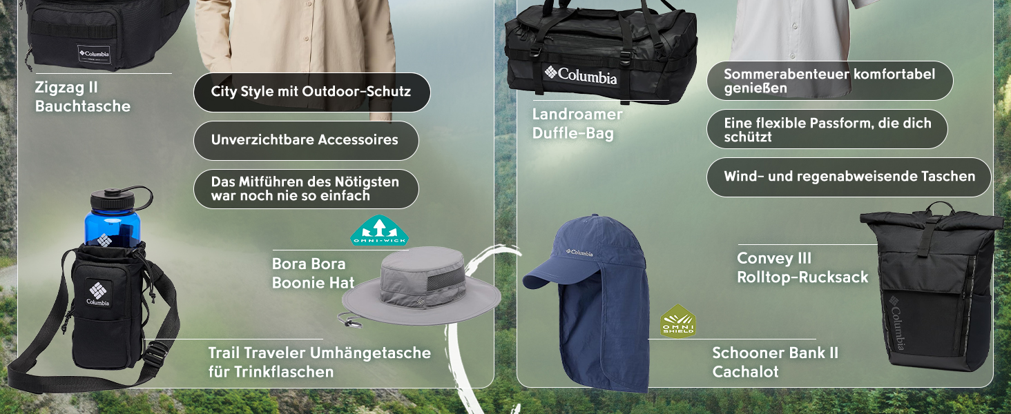 Спортивна сумка Columbia Landroamer Duffel для дорослих, чорна, унісекс