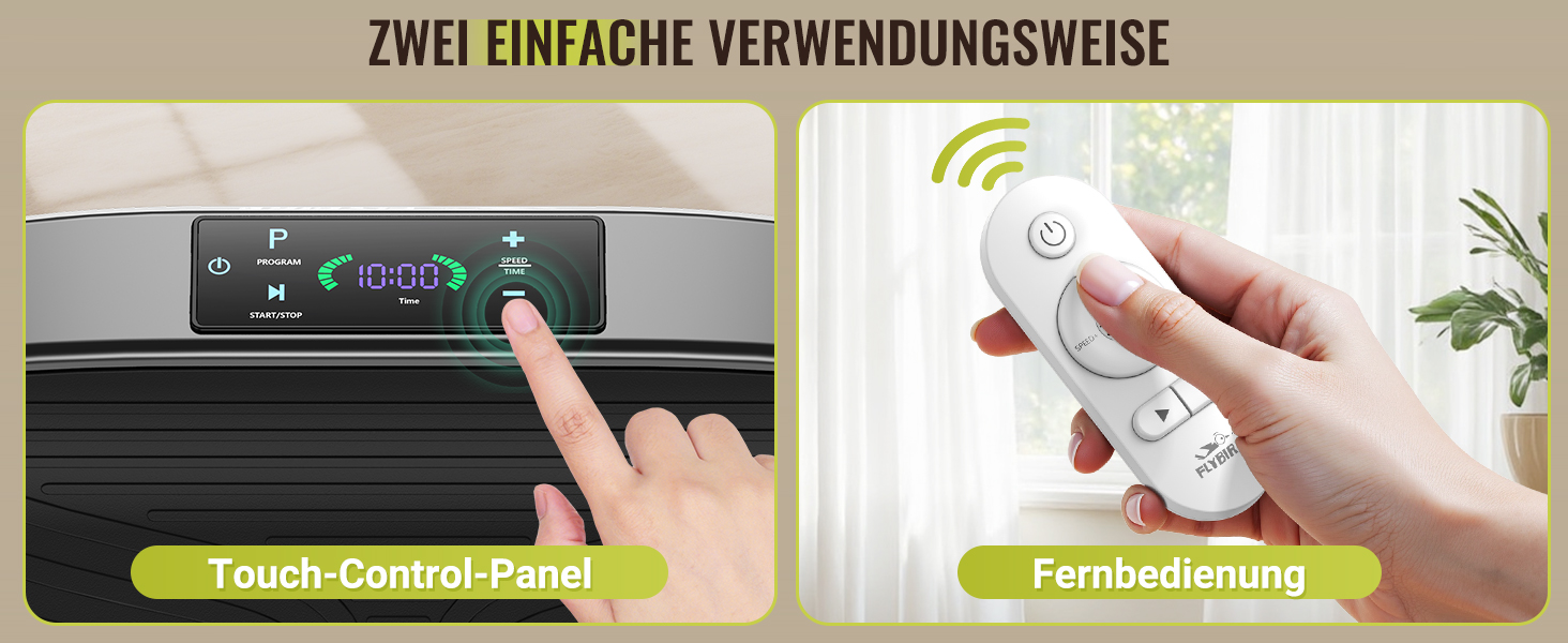 Платформа для вібраційного тренування FLYBIRD – Тест-переможець 2025, 120 швидкостей, 150 кг, дистанційне керування, для жінок, нарощування м'язів та лімфодренаж, чорний