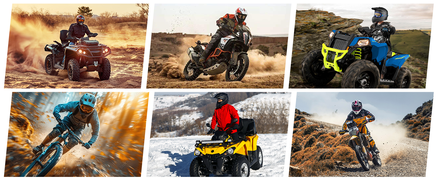 Мотокросовий шолом Fullface для дорослих, ECE 22.06, для мотоцикла, мопеда, ATV, UTV, MTB, сертифікований