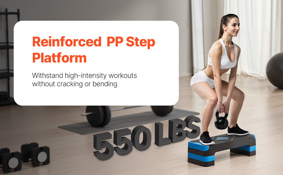 Платформа для аеробіки VEVOR (Блакитна)