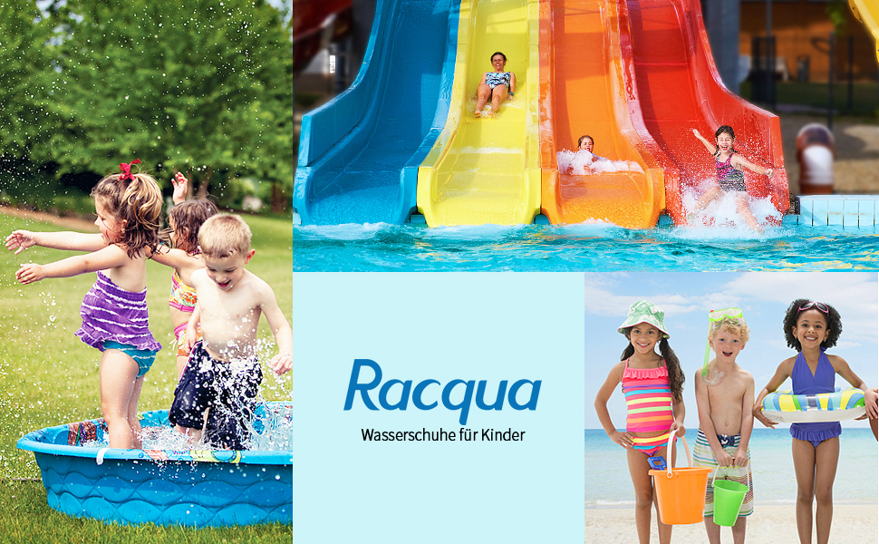 Дитячі шкарпетки-тапочки Raqua для плавання та відпочинку, розмір 28-37, чорний