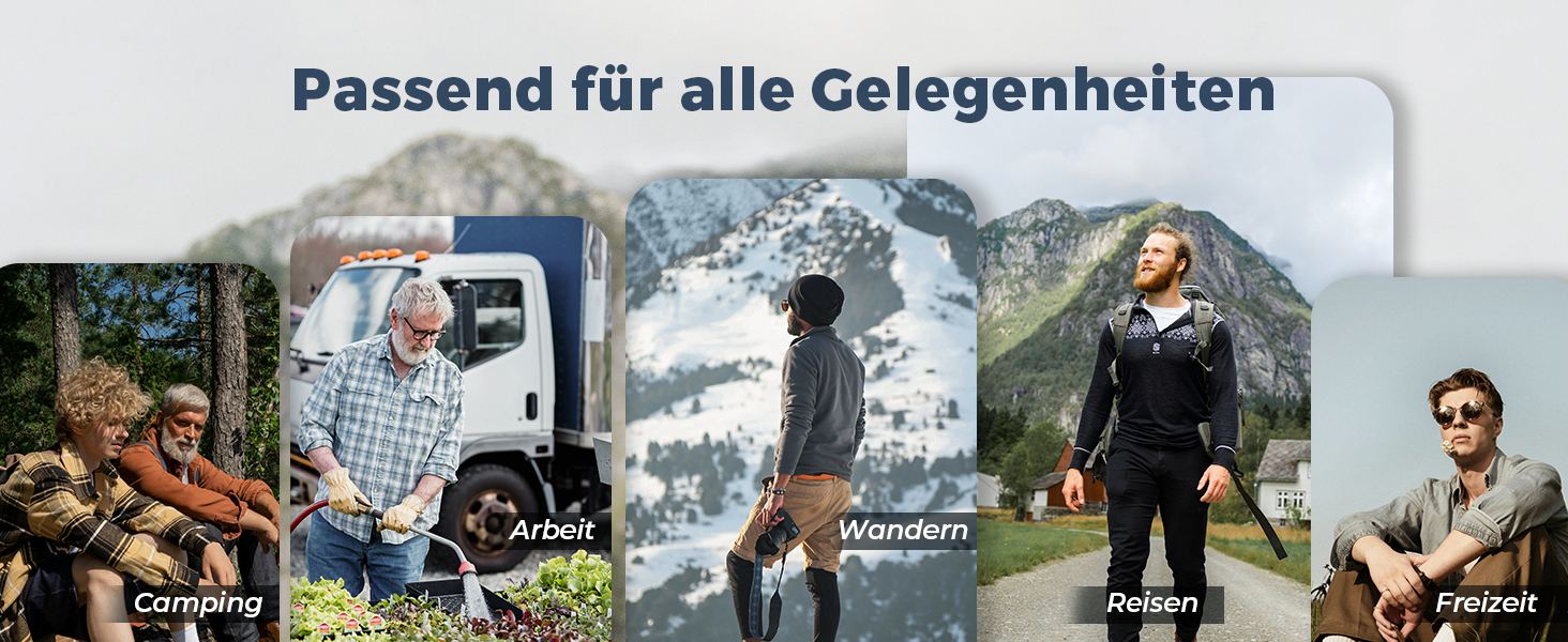 Черевики для піших прогулянок FitVille для чоловіків, широкі, трекінгові, туристичні, чорні. Зі зносостійкою підошвою, дихаючі, легкі, кросівки 45 EU, X-широкі