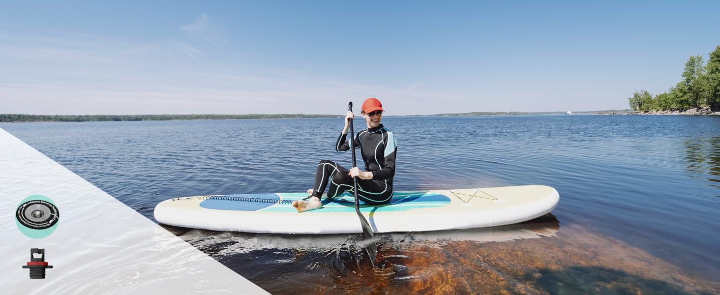 Електричний насос для SUP до 20PSI з акумулятором, для каяків та SUP дощок, з 7 насадками, зелений
