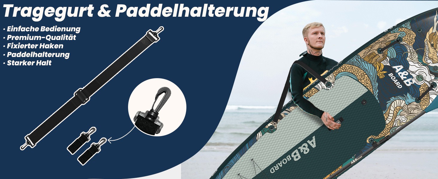 Надувний SUP-борд ABBOARD 335 см для двох осіб, зелений - з преміум аксесуарами, вантажопідйомність 200 кг