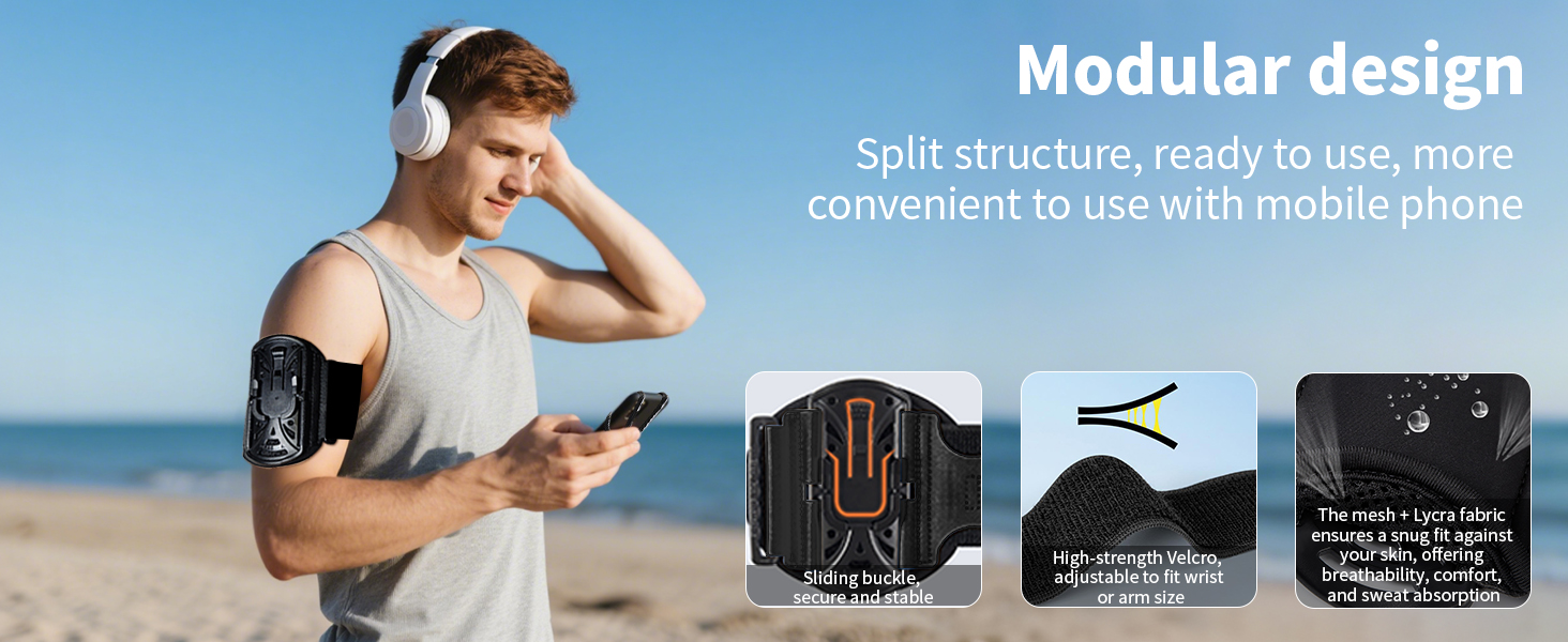 Спортивний браслет для телефону 360° Sportarmband для бігу iPhone/Samsung/Huawei 4-6.5
