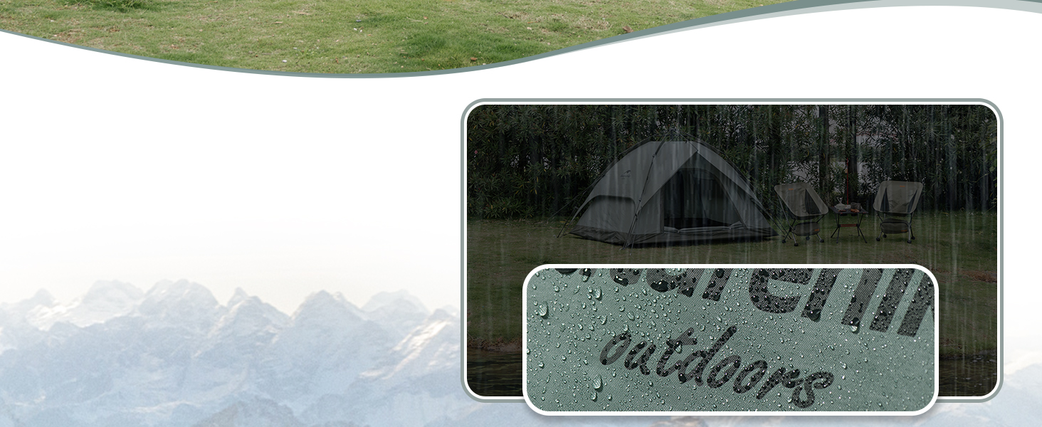 Намет Naturehike Pop Up 3-4 особи: автоматичний намет для кемпінгу, сімейний намет з душовим верхом, зелений