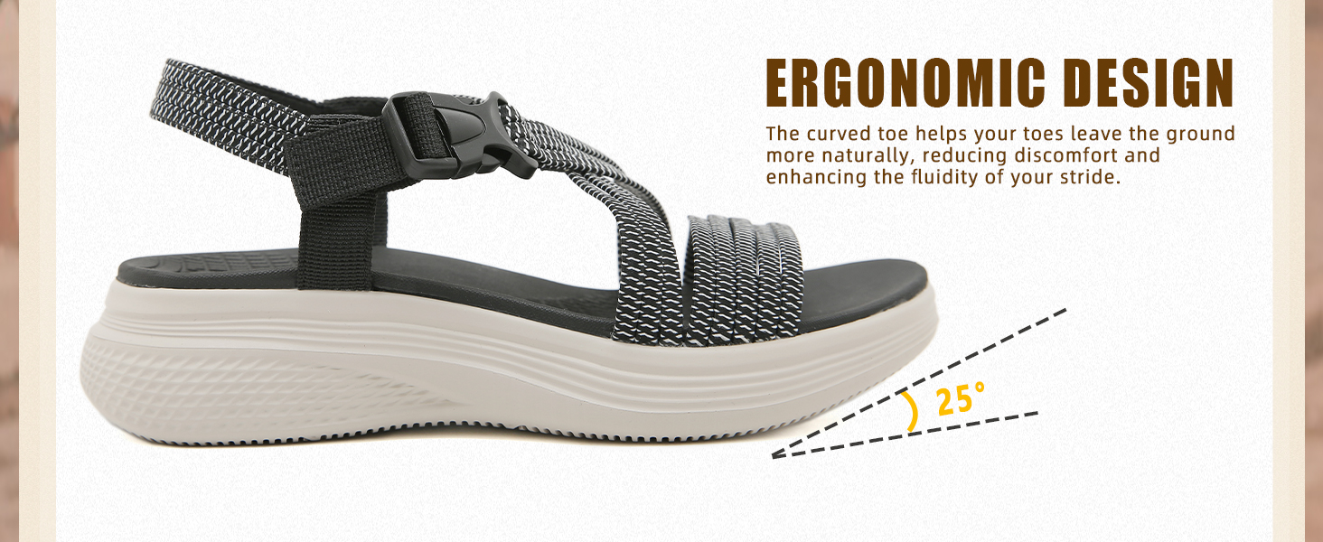 Сандалі жіночі літні Bequeme (Німеччина) 39 EU бежеві з ортопедичною устілкою для прогулянок та відпочинку