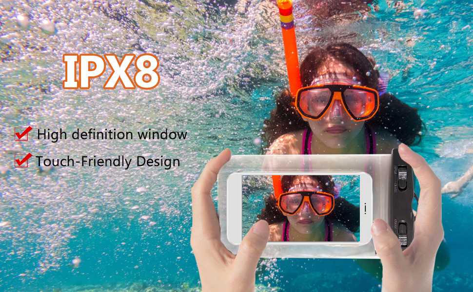 Водонепроникний рюкзак Dry Bag 20L, IPX8, з кишенею для телефону, для плавання, каякінгу, рафтингу, кемпінгу (Зелений)