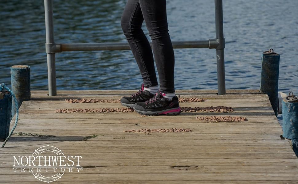 Черевики для хайкінгу Northwest Territory Damen Peak, Колір: Коричневий, Розмір: 38 EU, Колір: Сірий