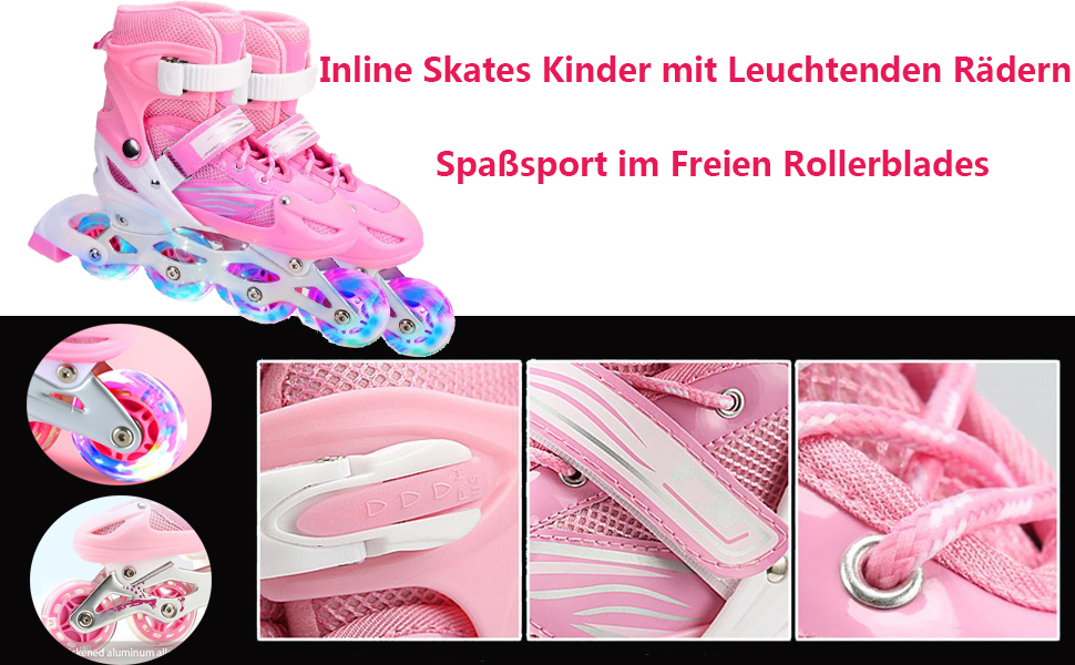 Інлайневі ролики HWGING 2-в-1, регульовані ролики для дітей, підходять для хлопчиків та дівчаток, початківців, жінок та чоловіків