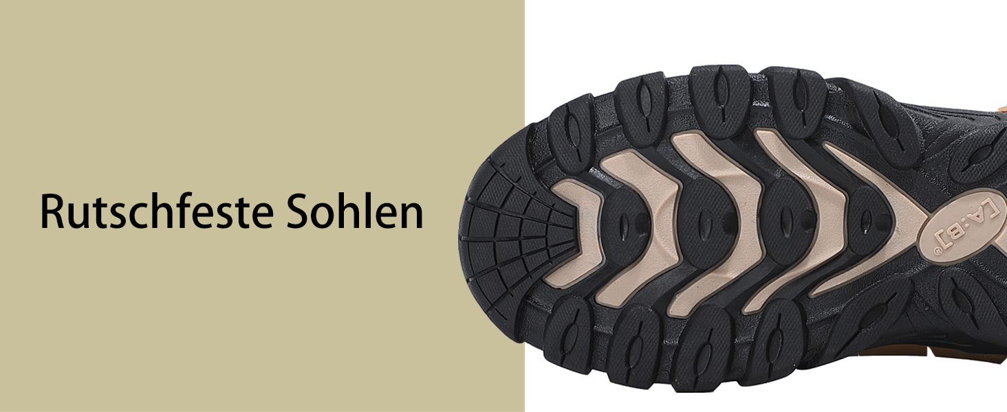 Чоловічі зимові черевики ARRIFGO BELLO - зимові черевики, черевики для хайкінгу, трекінгові черевики, утеплені, антиковзаючі, чорні, розмір 41-46 EU