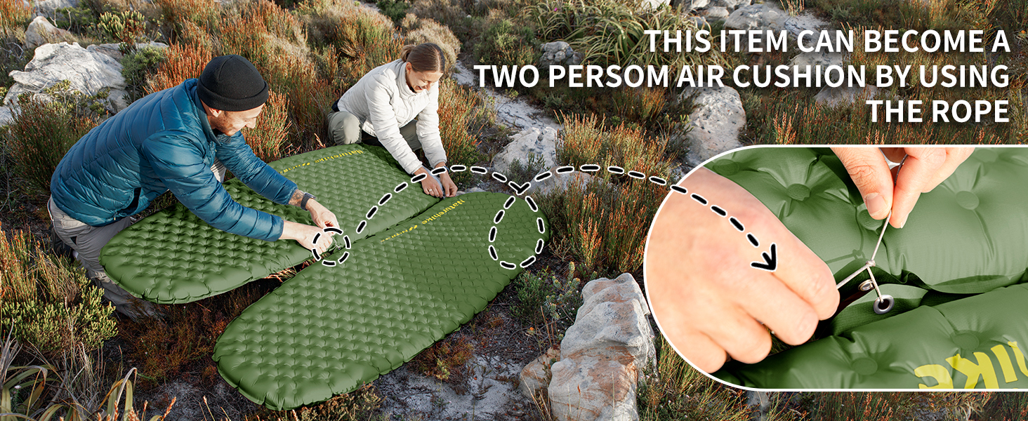 Naturehike IsoMatte Thermal Serie 4.6R - Килимок для кемпінгу Ultralight 4-сезонний (-15°C) Саморозгортання з надувною сумкою, ізольований, високий R-значення, для зими, прямокутний 186*58 см