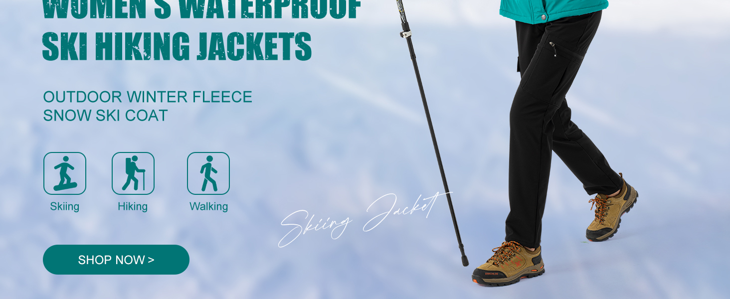 Жіноча зимова куртка для активного відпочинку Windstopper® Softshell, водонепроникна, з підкладкою з флісу, синього кольору, з капюшоном