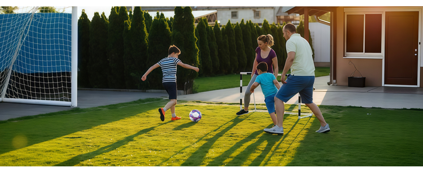 Дитячий футбольний м'яч розмір 5, рожевий, з насосом, сіткою та сумкою. Стандартний тренувальний м'яч з шкіри для дітей.