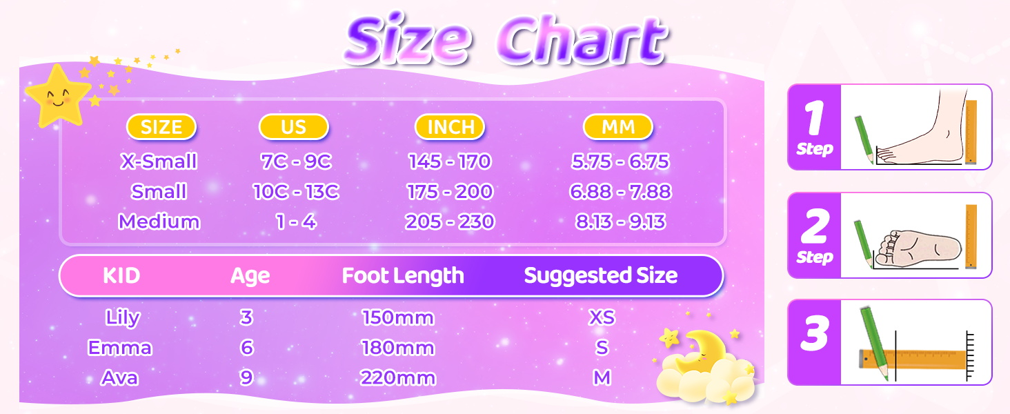 Дитячі ролики Nattork для дівчаток, 4-разове регулювання, райдужні кольори, розмір 32-36 EU (205-230 мм), фіолетовий