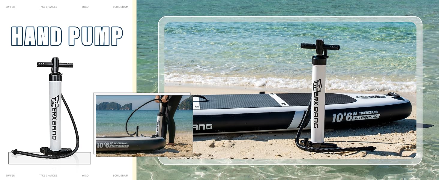 Надувний SUP-борд TIGERXBANG Defender Pro, 320 см, Orange