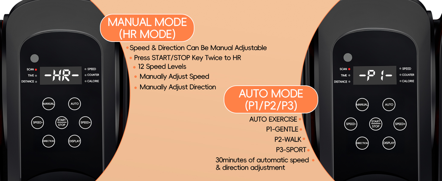 Morelax Mini Ellipsentrainer: компактний електричний тренажер для дому з пульт дистанційного керування, дисплеєм та неслизьким покриттям. Чорний колір