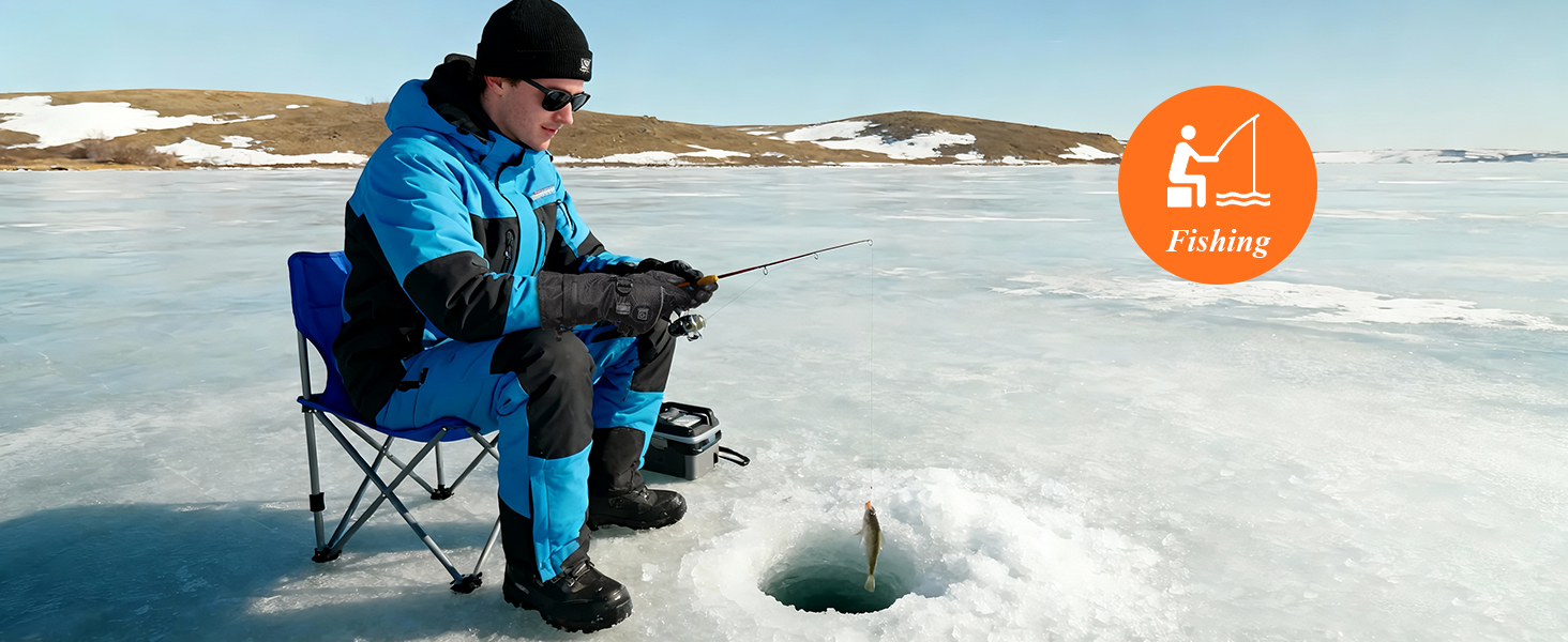 Обогріваючі рукавички Minthouz 5V 5000mAh USB-C з регулюванням температури, водонепроникний сенсорний екран, 3 режими нагріву, для активного відпочинку та роботи на вулиці