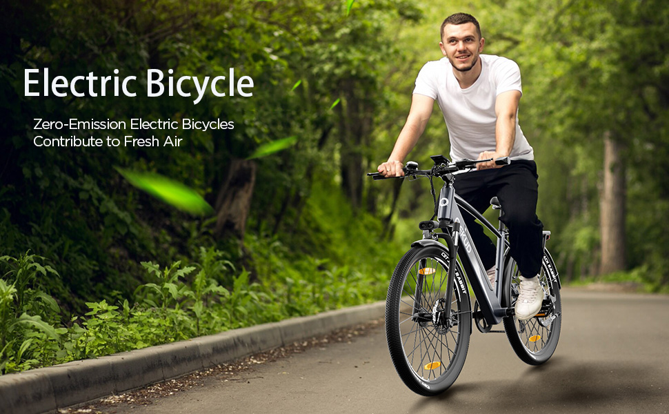 Велосипед Qekud e-bike, акум. 36В 12,5Ач, РК-дисплей, хід до 100 км