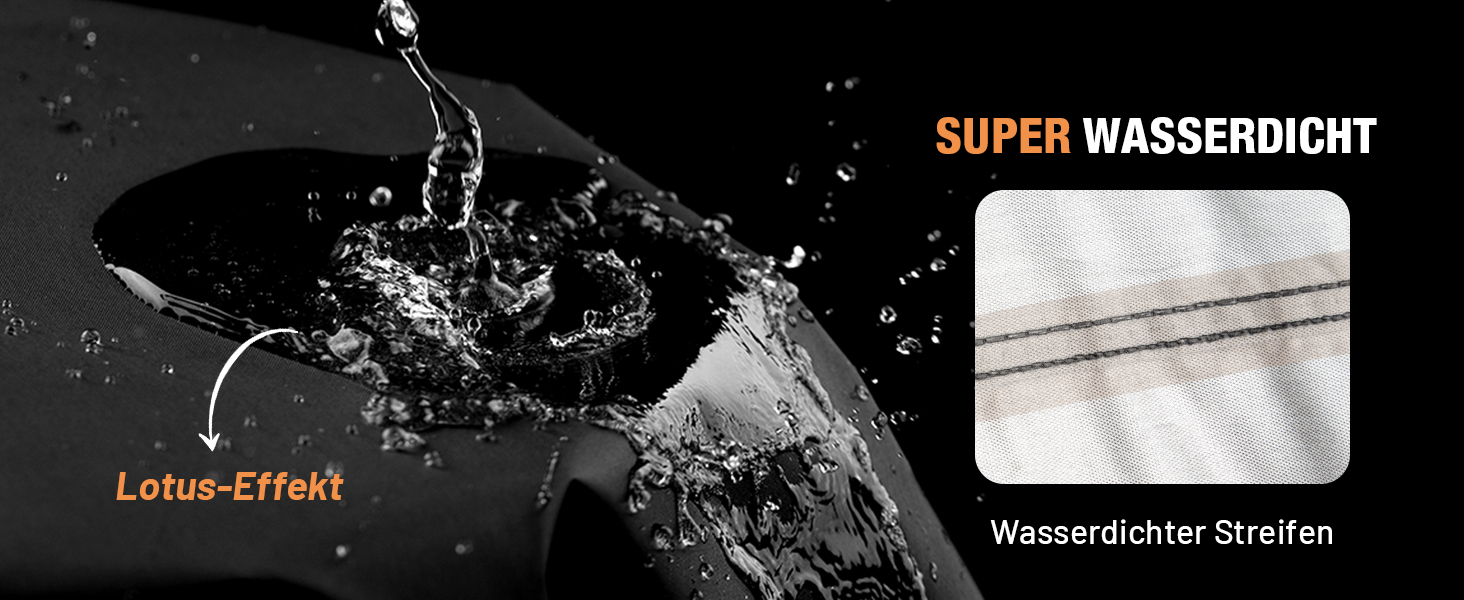 Водонепроникний мотоциклетний чехол Favoto Outdoor XXL 245x102x122cm - захист від пилу та погодних умов